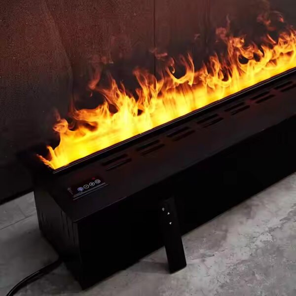 New 3d atomizing fireplace Steam electric fireplace simulation fireplace lamp flame humidifier - Image 3